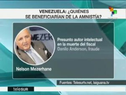Venezuela: Ley de amnistía beneficia a opositores de la ultraderecha