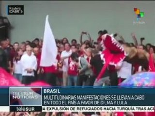 Brasil: en Fortaleza, miles se manifiestan contra intentona golpista