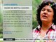 Austreberta Flores pide a Juan Hernández justicia para Berta Cáceres