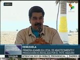 Instala Nicolás Maduro Asamblea local de abastecimiento y producción