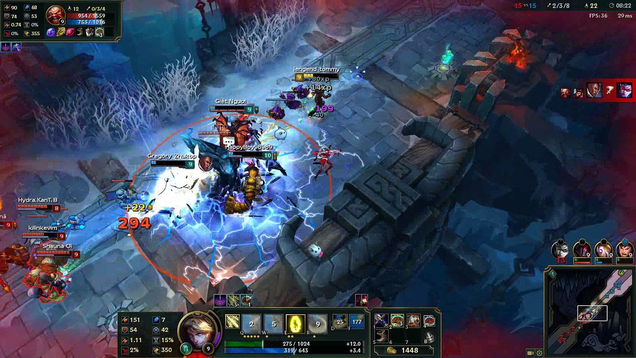 [league of legends] Ezeal gameplay 2 - ARAM 2016 Full HD