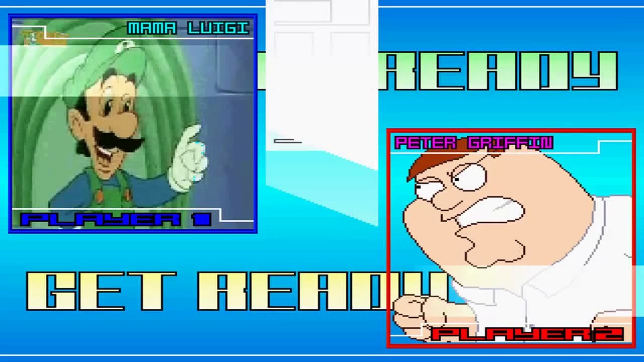 MUGEN Mama Luigi VS Peter Griffin