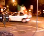 germania italia 2 0, al bar panda con facciulet a foggia nei festeggiamenti post partita italia
