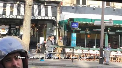 Sophie Marceau inverse les rôles et filme les paparazzi