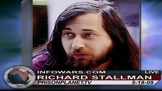 Internet Icon Richard Stallman on Alex Jones Tv (HD) 1/3:Who Needs Windows?