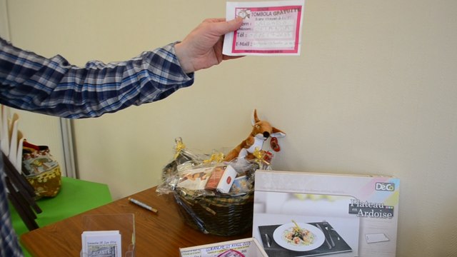 Tombola visiteurs Bourse aux vêtements fayet l'faire
