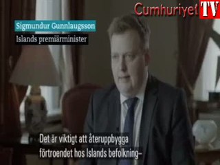 Panama Belgeleri soruldu, İzlanda Başbakanı stüdyoyu terk etti