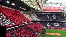 Le magnifique tifo et hommage à Johan Cruyff à Amsterdam - Ajax vs. PEC