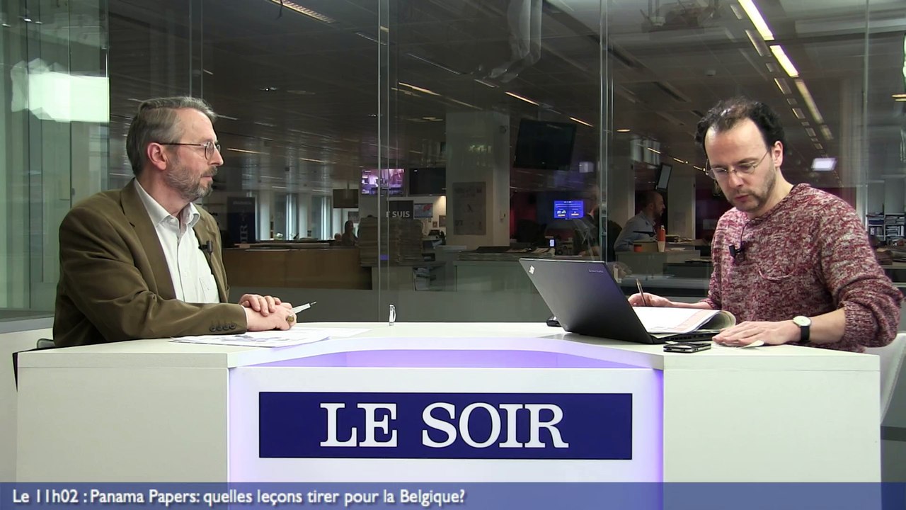 Le 11h02 : Panama Papers : quelles leçons tirer pour la Belgique?