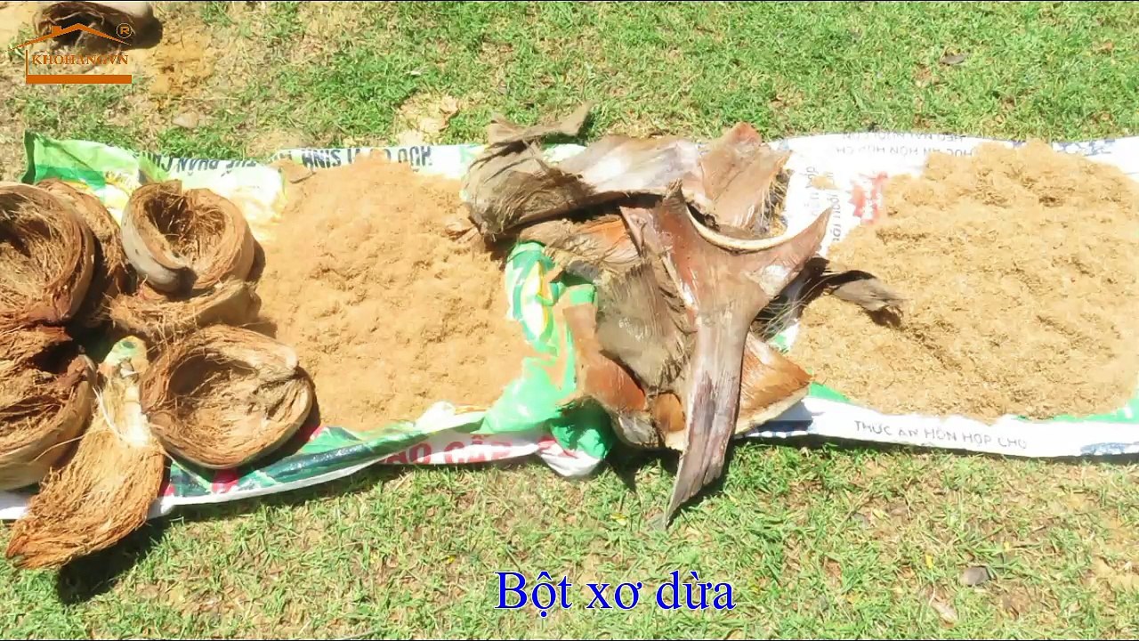 Máy nghiền xơ dừa 3A15Kw, Máy nghiền gỗ