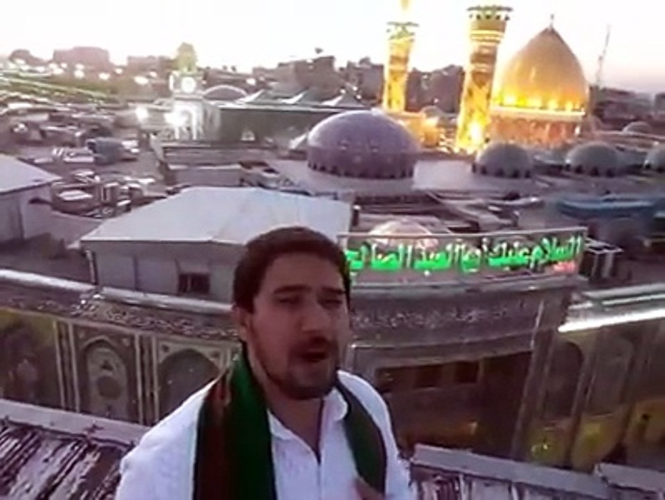 FARHAN ALI WARIS Remebering in all Of you in KARBALA MUALLA IRAQ (2nd April 2016)