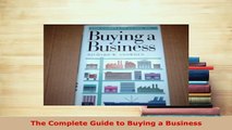 PDF  The Complete Guide to Buying a Business PDF Full Ebook