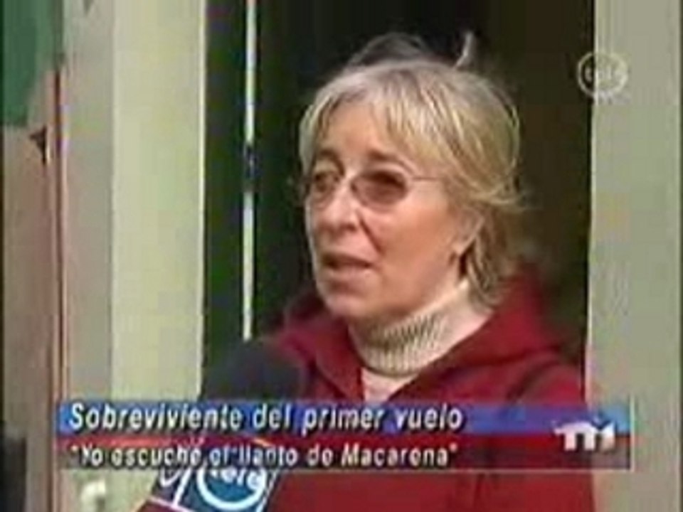 Una sobreviviente del primer vuelo