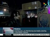 Obreros franceses rechazan el proyecto de reforma laboral
