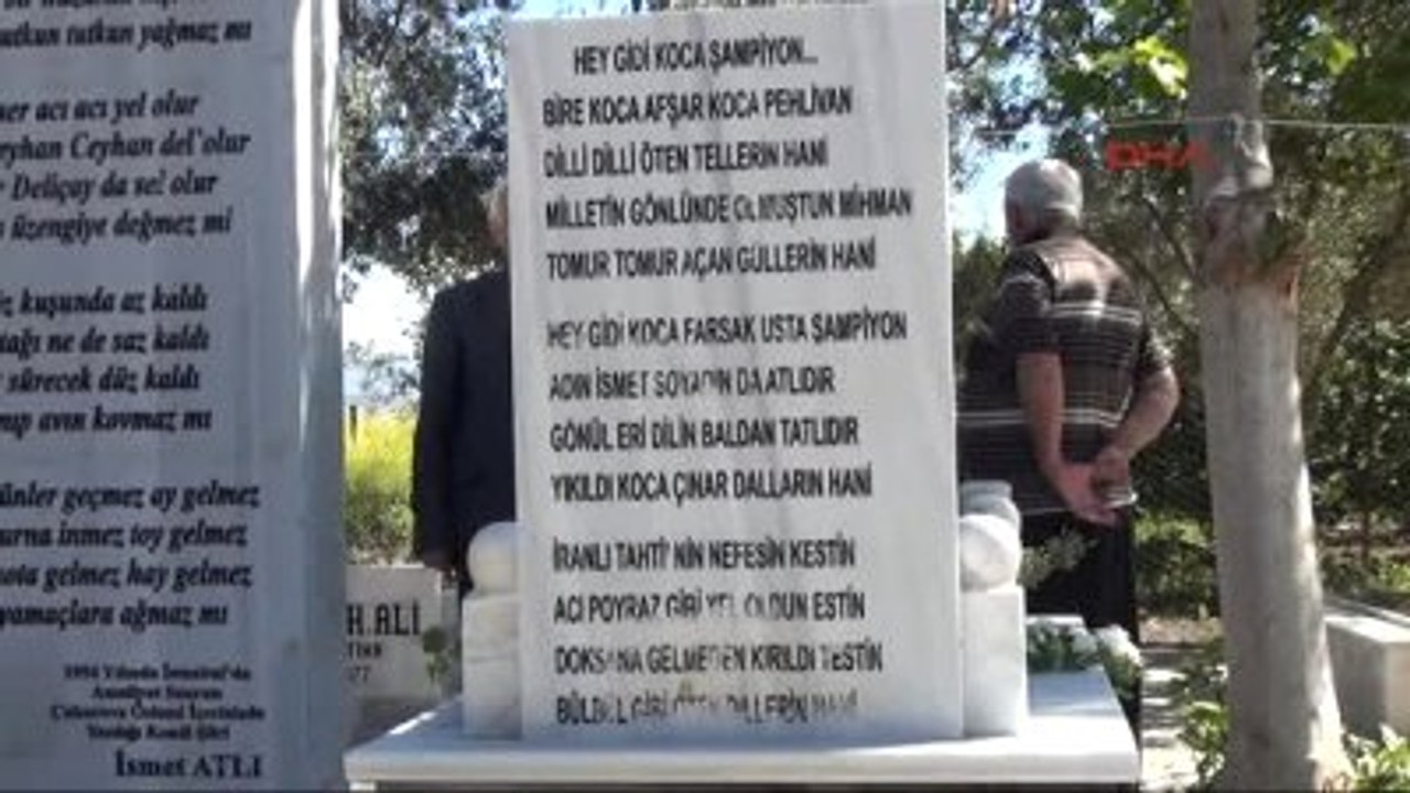 Dünya ve Olimpiyat Şampiyonu İsmet Atlı, Mezarı Başında Anıldı