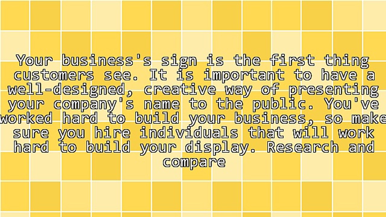 Find the Right Sign Company to Promote Your Business