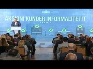 Report TV - Informaliteti në fazën 2, Rama: 100 mln $ më shumë nga tatimet