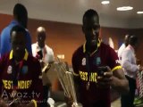 West Indies Dressing Room Celebrations After Winning World T20