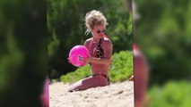 Britney Spears luce biquini de leopardo revelador en Hawái