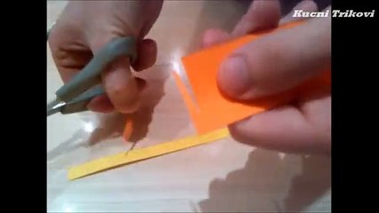 How to make a flower out of paper _ DIY (Do It Yourself)