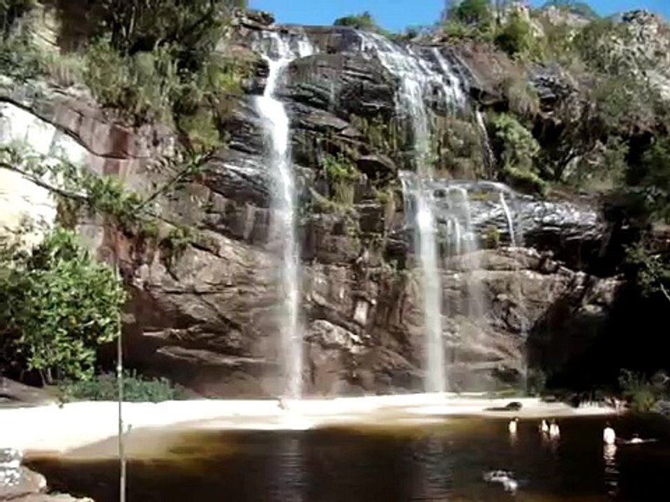 Belissima Cachoeira do tempo Perdido - Milho Verde MG