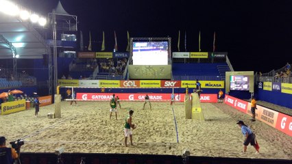 3ITA vs USA 0-2 Ranghieri/Carambula vs Lucena/Dalhausser (15-21, 18-21)