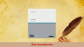 PDF  Die Incoterms Download Online