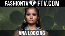 Ana Locking at Madrid Fashion Week F/W 16-17 | FTV.com
