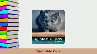 Download  Quotable Cats Ebook