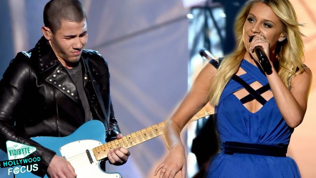 Kelsea Ballerini and Nick Jonas Performance at ACM Awards 2016