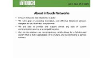 Business Phone Systems- inTouch Networks