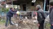 Дома местных жителей Нагорного Карабаха, разрушенные в результате обстрелов