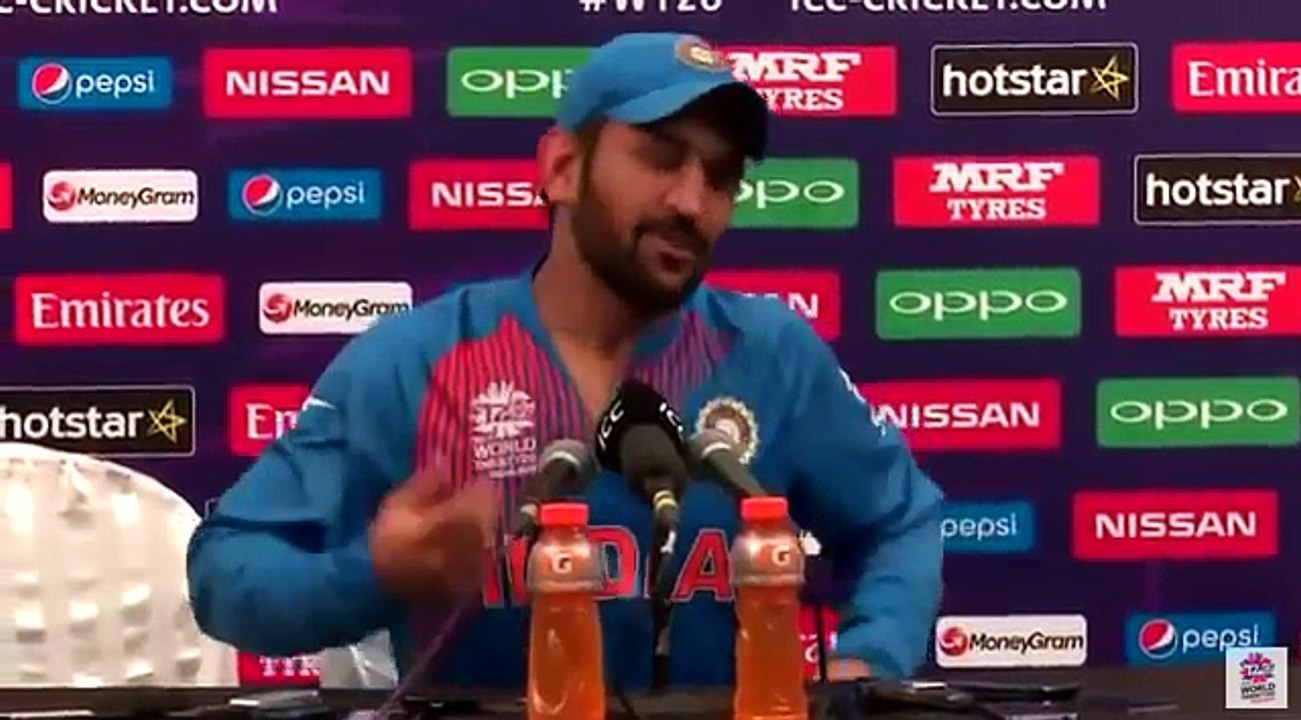 INDIA Vs WEST INDIES - ICC WT20 - Post Match Full Press Conference - 2nd Semi Final - 31 March 2016