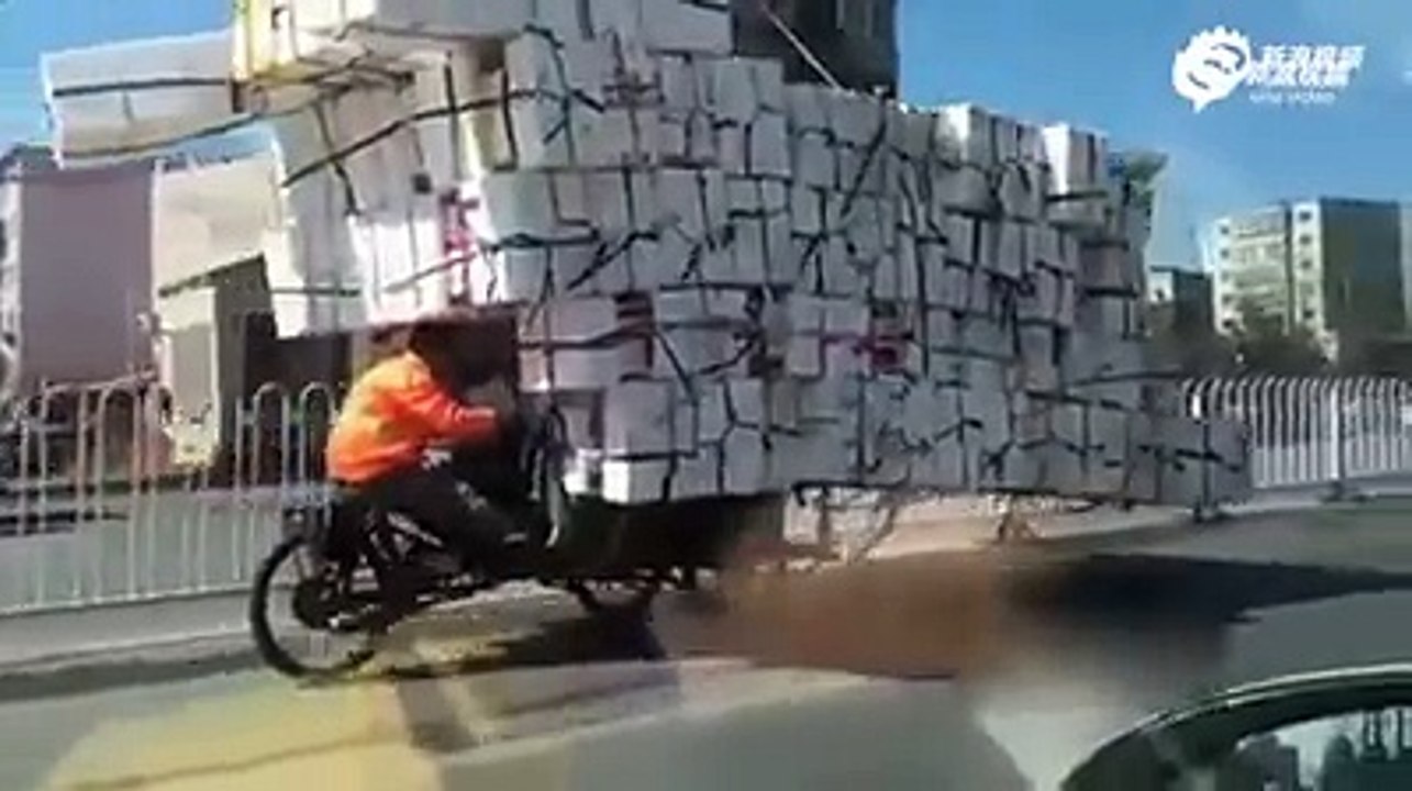 Crazy Driving in Hong Kong China