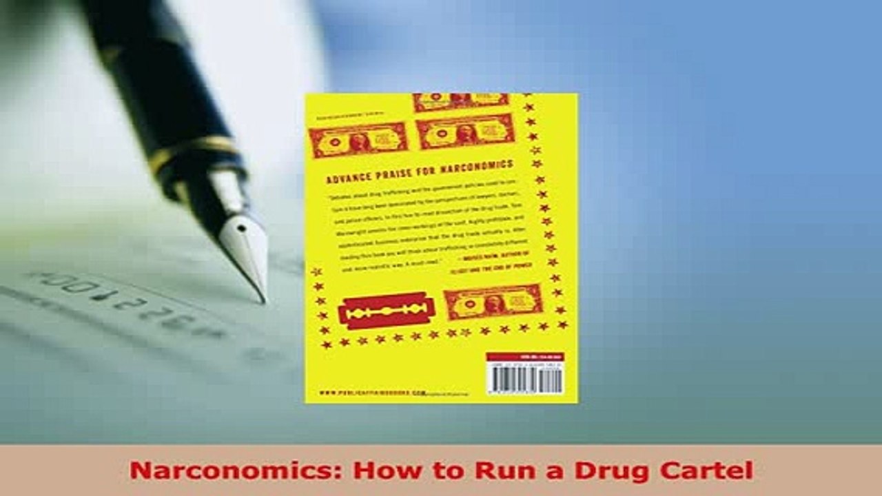 PDF  Narconomics How to Run a Drug Cartel Read Full Ebook