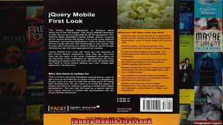 DOWNLOAD PDF  jQuery Mobile First Look FULL FREE