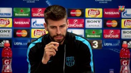Piqué stays positive ahead of Atlético clash