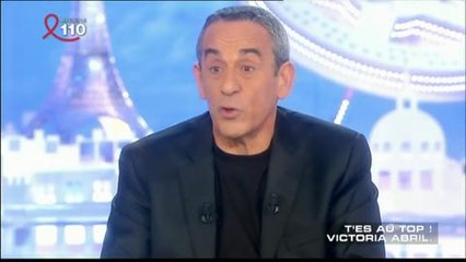 Victoria Abril, Salut les Terriens : "Mon père est mort... deux fois !"