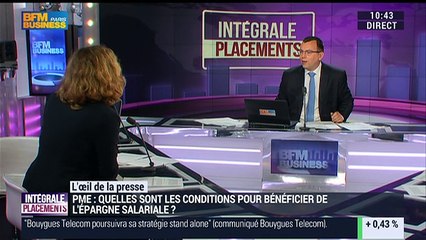 L'œil de la presse: PME: Comment faire pour bénéficier d'une épargne salariale ? - 04/04