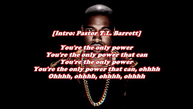 Kanye West - Father Stretch My Hands, Pt 1 (Music Lyrics)