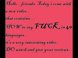 ---how to say fuck off in 40 languages