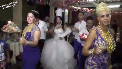 muhteşem gelin damat girişi