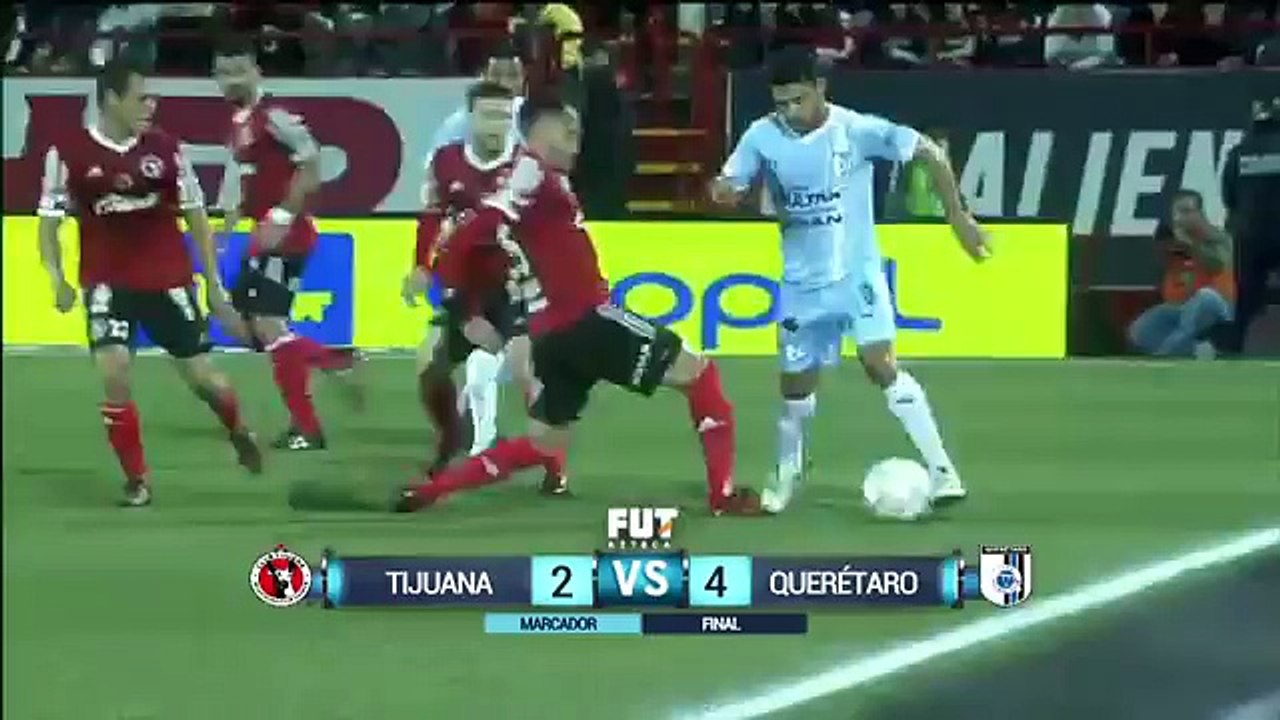 Xolos de Tijuana vs Queretaro 2-4 Goles y Resumen Jornada 12 Liga mx Clausura 2016