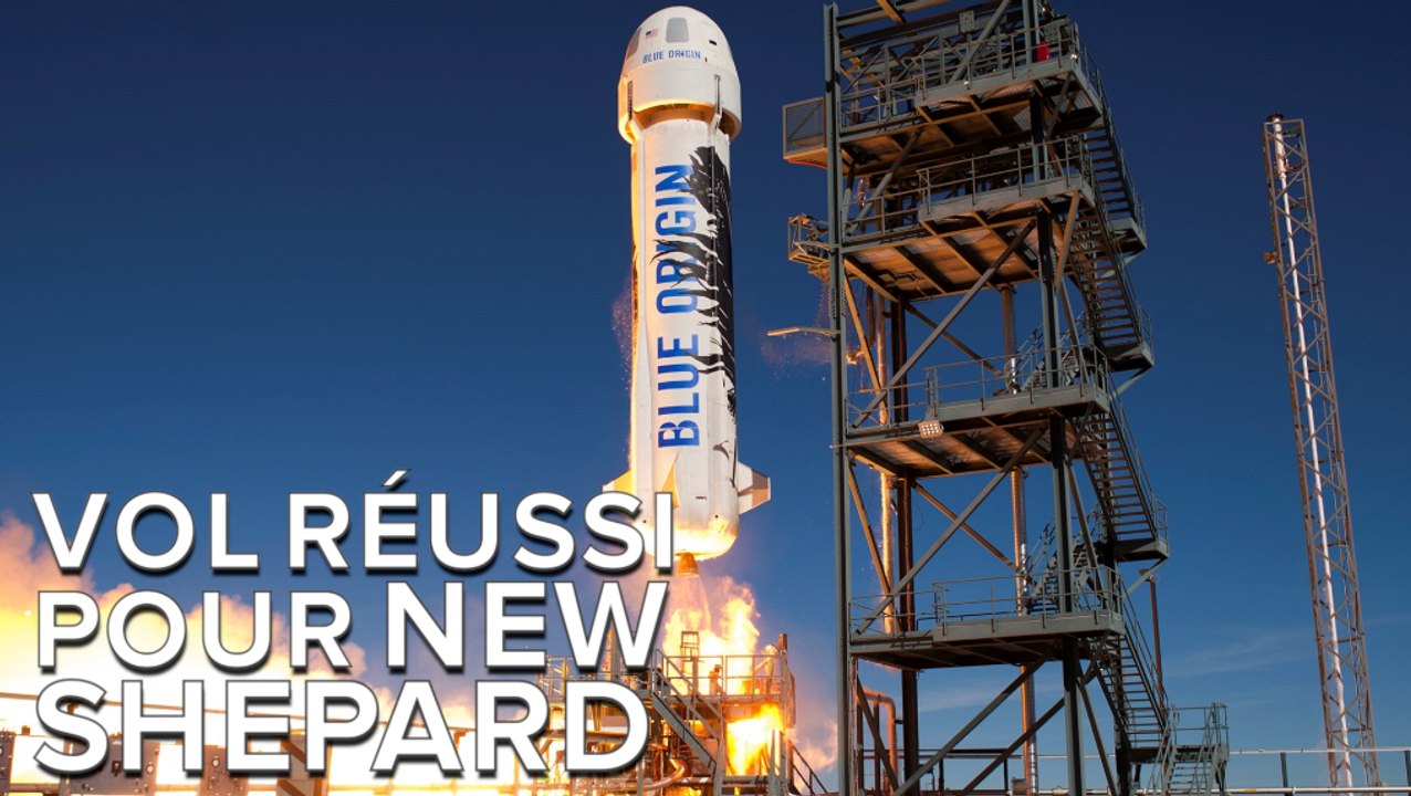 Le lanceur New Shepard réutilisé pour la troisième fois avec succès