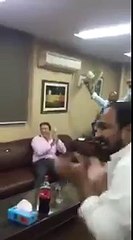 Lara, McGrath, Saqlain, Latif Celebrating WI win over India T20 Semifinal 2016