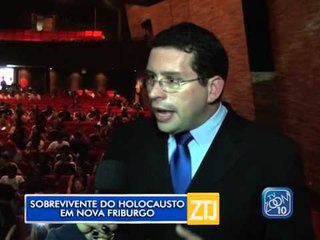 27-03-2015 - SOBREVIVENTE HOLOCAUSTO - ZOOM TV JORNAL