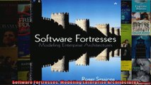 DOWNLOAD PDF  Software Fortresses Modeling Enterprise Architectures FULL FREE
