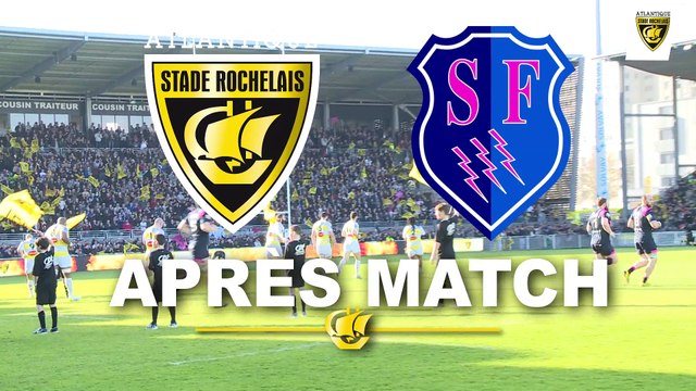 Après match Stade Rochelais - Stade Français