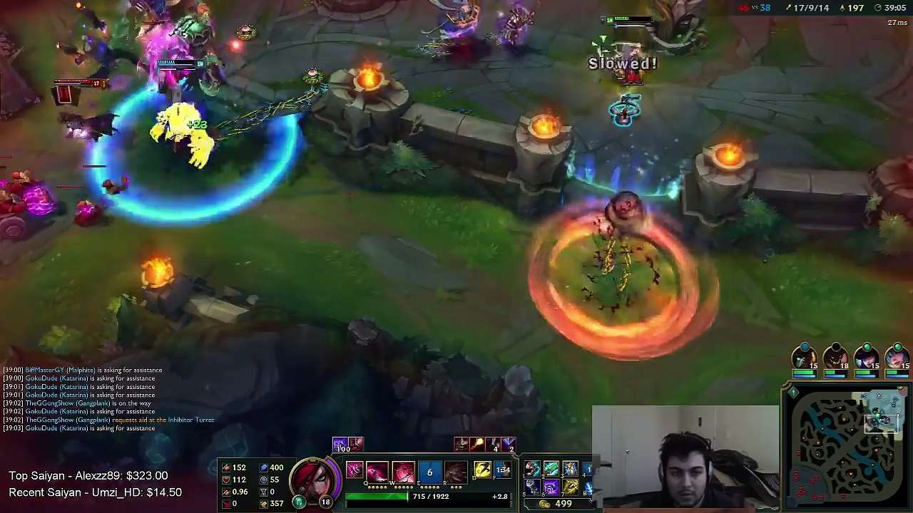 How to clear the enemy with Katarina