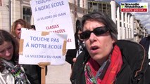 VIDEO. Poitiers : manifestation pour l'ouverture de classes et contre la fermeture du CIO de Loudun